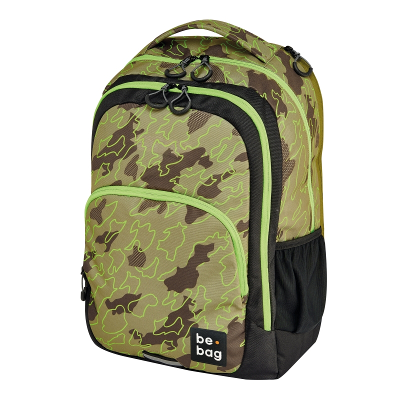 Rucsac ergonomic Be.Bag Ready Abstract Camouflage Herlitz