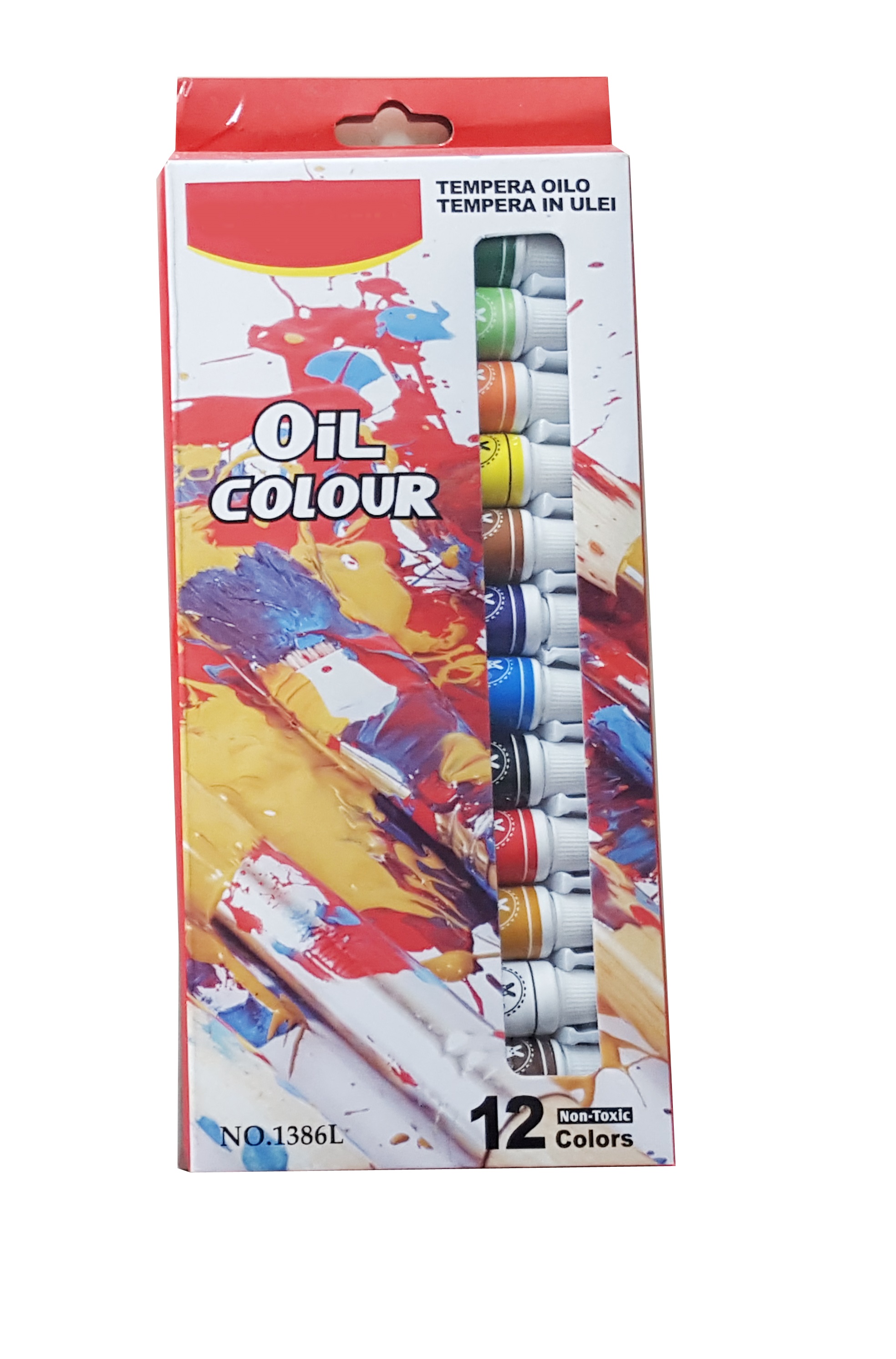 Acuarele, 12 culori, Oil Color rik.ro
