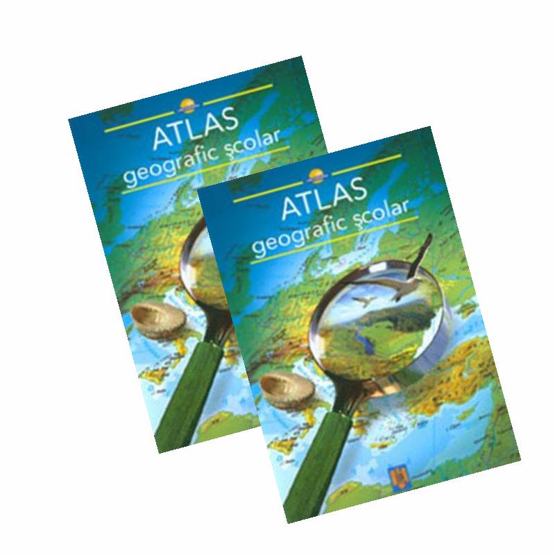 Atlas geografic scolar, clasele V – VIII Herlitz imagine 2022 cartile.ro