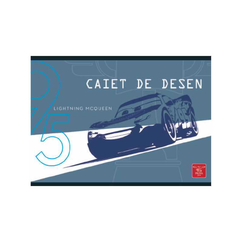 Caiet pentru desen, 16file, Cars3 Pigna imagine 2022 cartile.ro