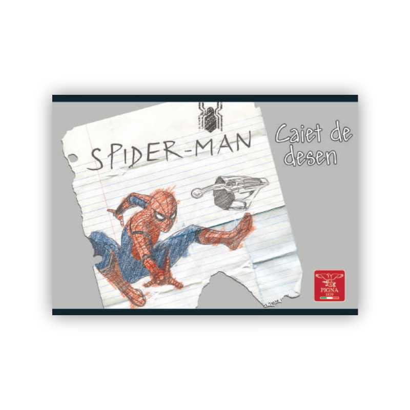Caiet pentru desen, 16file, Spiderman Pigna poza 2021