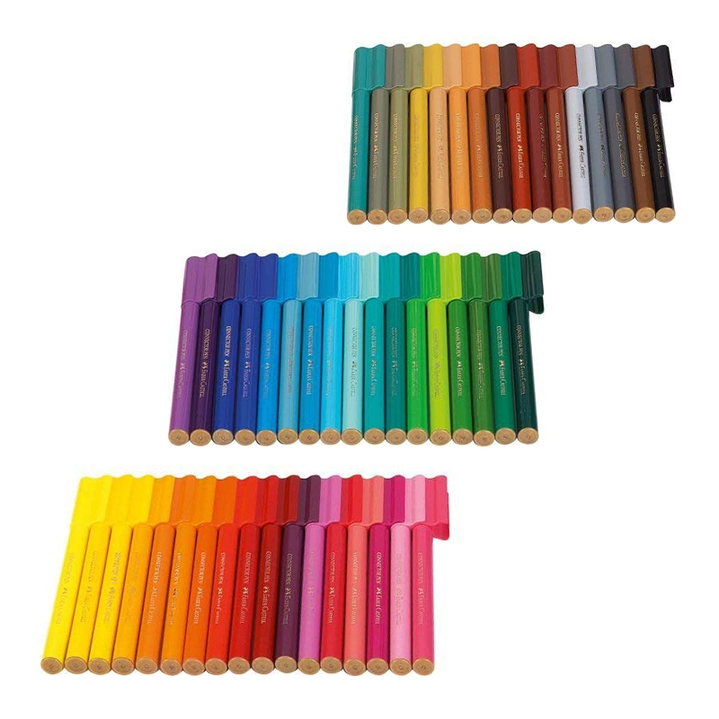 Carioci Connector, 45 culori in suport mesh, Faber-Castell