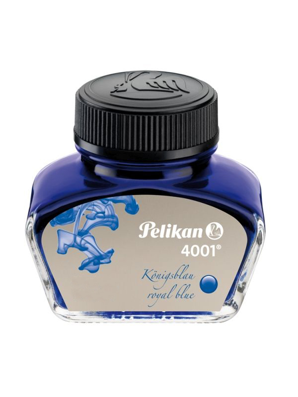 Cerneala 4001, albastru royal, Pelikan, 62.5 ml Pelikan imagine 2022 cartile.ro