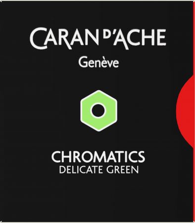 Patroane cerneala, 6buc/set, Caran d'Ache, delicate green