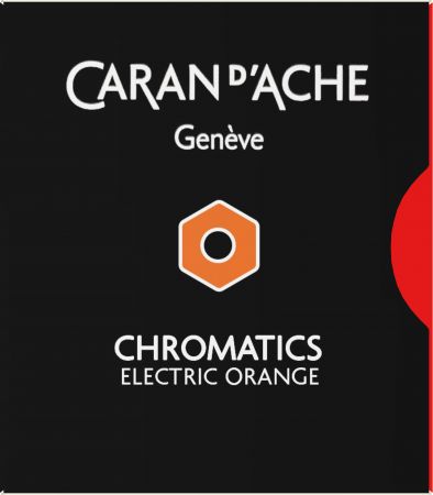 Patroane cerneala, 6buc/set, Caran d'Ache, electric orange