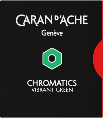 Patroane cerneala, 6buc/set, Caran d'Ache, vibrant green