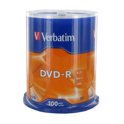 Set DVD-uri R-/+, 100 buc/set, 4.7Gb, 16x, 120min, Verbatim