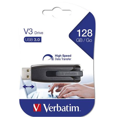 Memorie USB, 128Gb, USB3.0, Verbatim Store n Go V3