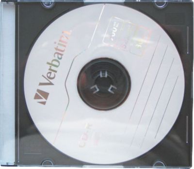 CD inregistrabil in carcasa slim, 700Mb, 52x, 80min, Verbatim