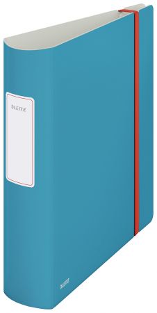 Biblioraft A4, 82mm, polyfoam, Leitz Active Cosy 180°, albastru celest