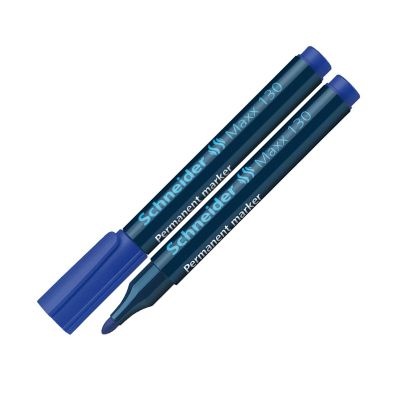 Marker permanent 1-3mm, Schneider Maxx 130, albastru