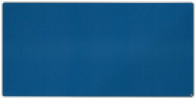 Panou material textil, 240x120 cm, albastru, Nobo Premium Plus