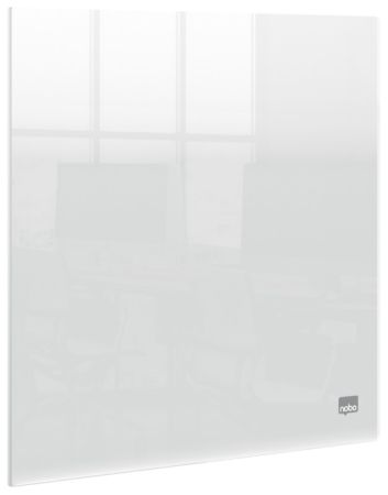 Tabla acrilica, pentru birou sau perete,  30x30 cm, marker inclus, transparent, Nobo