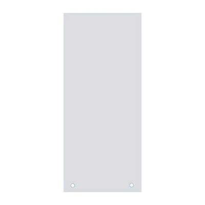 Separator din carton, pentru biblioraft, 10x23cm, 100buc/set, alb