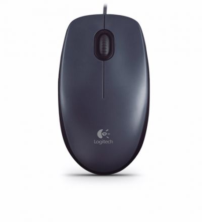 Mouse optic cu fir M90, cu fir, USB, 2but+1scroll, Logitech