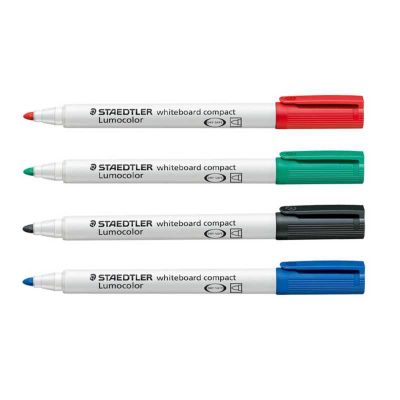 set-marker-pt-tabla-magnetica-whiteboard-varf-1-5-mm-4-culori-set-lumocolor-341-staedtler-ST341WP4-culori