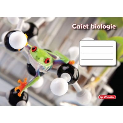Caiet biologie 24file, Herlitz Rock Your School