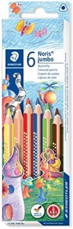 Creioane colorate, FSC 100%, 6culori/set, Noris 128 Nc6 Staedtler