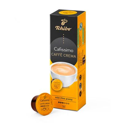 Capsule cafea Caffe Crema Fine Aroma, 10buc/cut, Tchibo Cafissimo 