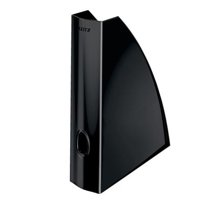 Suport vertical 7,5 cm, Leitz Wow, negru metalizat