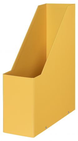 Suport vertical pentru documente, carton laminat, A4, Leitz Cosy, galben chihlimbar