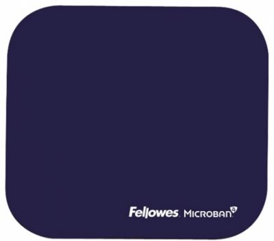 Mousepad cu protectie antibacteriana, Microban, albastru inchis, Fellowes