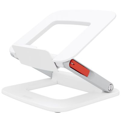Suport ergonomic, pentru laptop, ajustabil, alb, Ergo Leitz