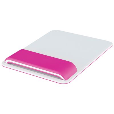 Mouse pad cu suport ergonomic pentru incheietura mainii, ajustabil, Ergo WOW Leitz, roz