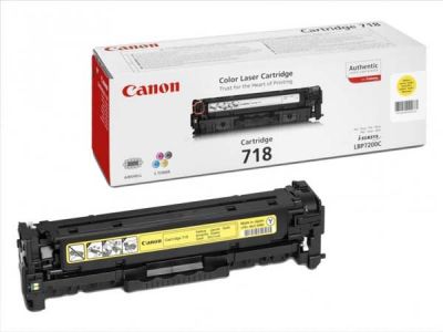 Consumabile laser Toner CANON LBP7200CDN yellow 2900pag (CRG718Y) [X]