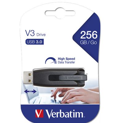 Memorie USB, 256Gb, USB3.0, Verbatim Store n Go V3