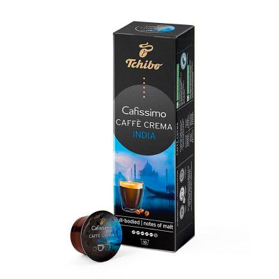 Capsule cafea Caffe Crema India, 8buc/cut, Tchibo Cafissimo 
