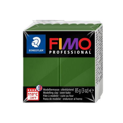 Plastilina, 85g/buc, Fimo Professional, Staedtler, leaf green