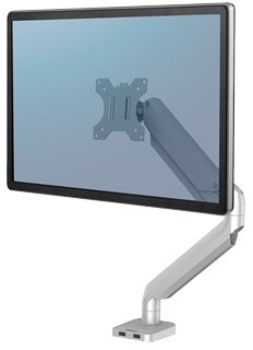 Suport pentru monitor cu 1 brat, Platinum Series, gri, Fellowes