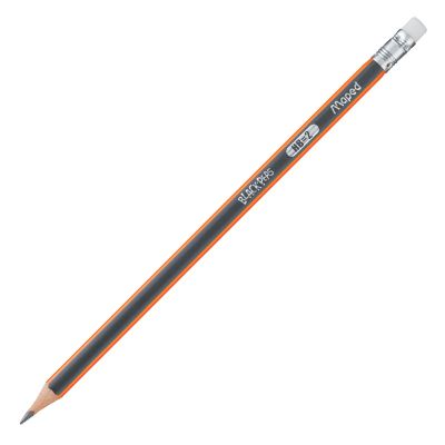 Creion cu guma Black Peps Maped HB
