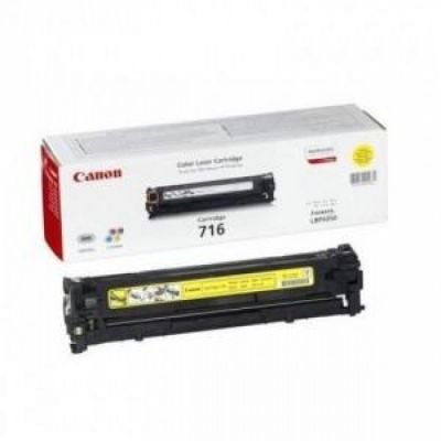 Consumabile laser Toner CANON CRG716Y yellow,  (CRG-716Y) [X]
