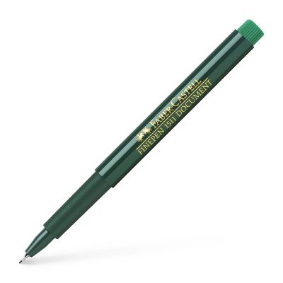 Liner 0.4mm, Finepen 1511 Faber-Castell, verde