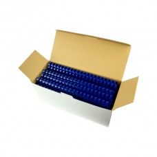 Inele plastic pentru indosariere, 22mm, 210 coli, 50buc/cutie, albastru