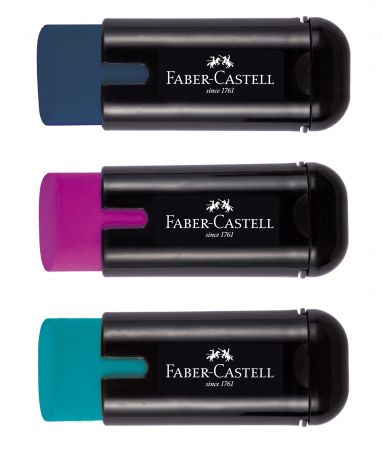 Ascutitoare simpla, cu radiera, 1877 Trend 2019 Faber-Castell