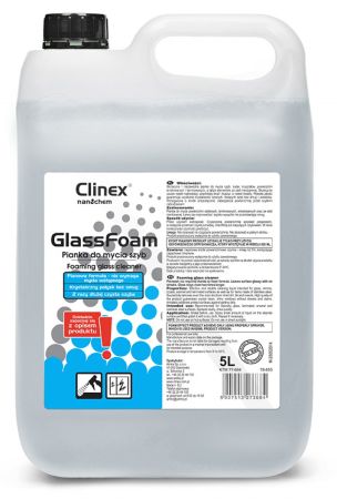 CLINEX Glass Foam, 5 litri, spuma pentru curatare geamuri