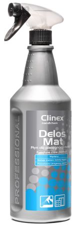 CLINEX Delos Mat, 1 litru, cu pulverizator, solutie pentru curatat mobila, fara efect de stralucire
