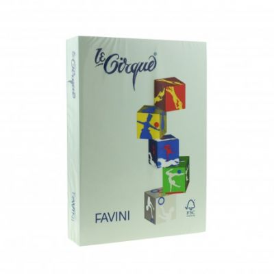 Carton color A4, 160g/mp, 250coli/top, Favini (102), verde pal
