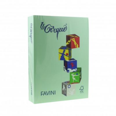 Carton color A4, 160g/mp, 250coli/top, Favini (107), verde deschis 