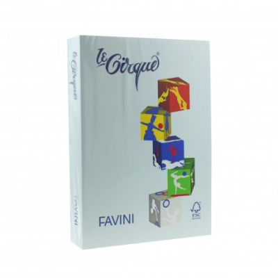 Carton color A4, 160g/mp, 250coli/top, Favini (101), albastru pal 