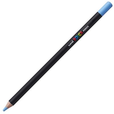 Creion pastel uleios, 4mm, KPE-200, Posca, albastru deschis