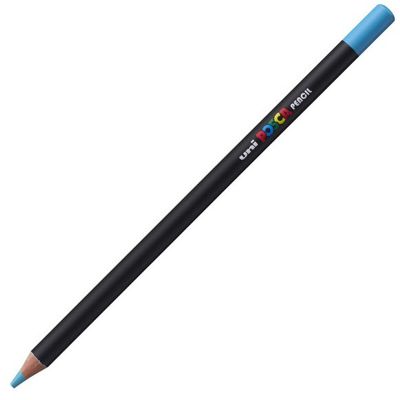 Creion pastel uleios, 4mm, KPE-200, Posca, albastru verzui