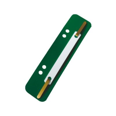 Alonja plastic cu sistem de indosariere, 3.8x15cm, 25buc/set, verde inchis