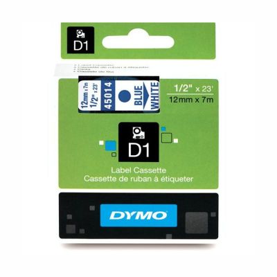 Banda D1, plastic, 12mm x 7m, pentru LabelManager Dymo