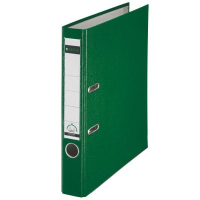 Biblioraft A4, 52mm, plastifiat, Leitz 180°, verde
