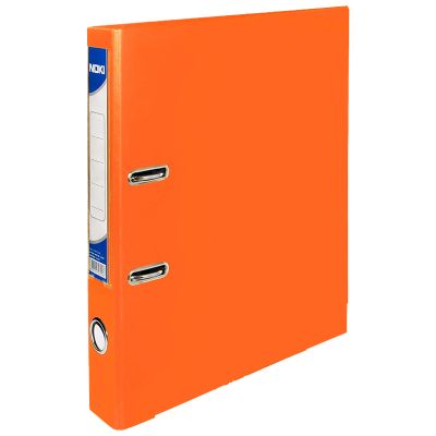 Biblioraft A4, 50mm, plastifiat, Noki, portocaliu