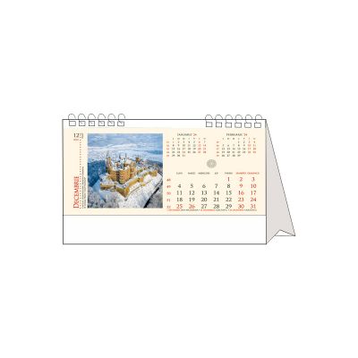 Calendar de birou, Castele, EGO, nepersonalizat